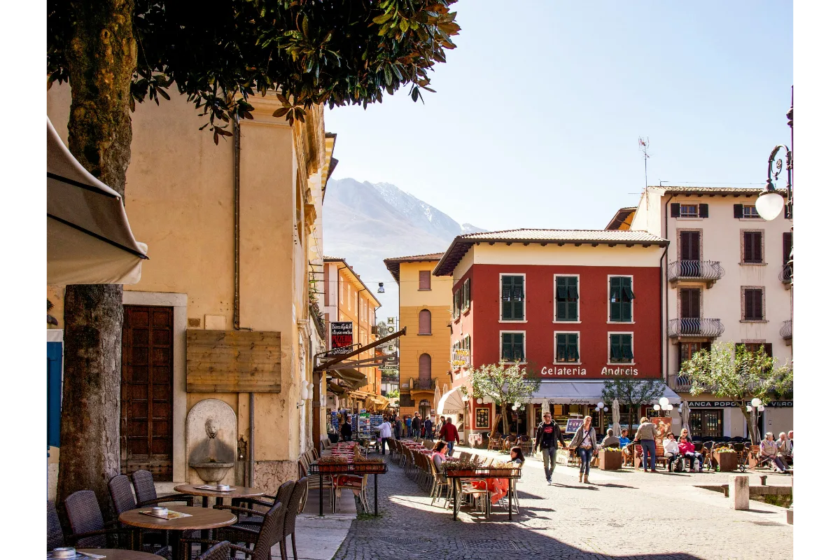 A Beautiful Square in Europe.