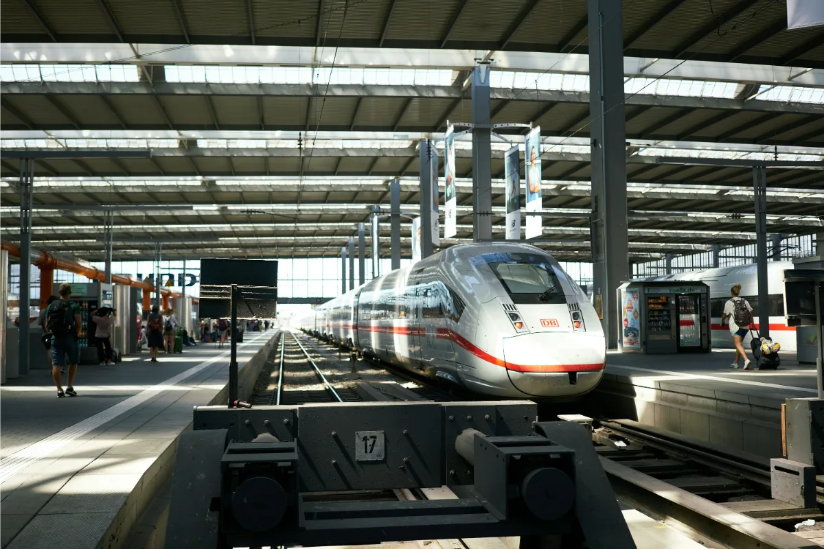 How to travel Europe by Train - intercity trains can quickly get you from one city to other.