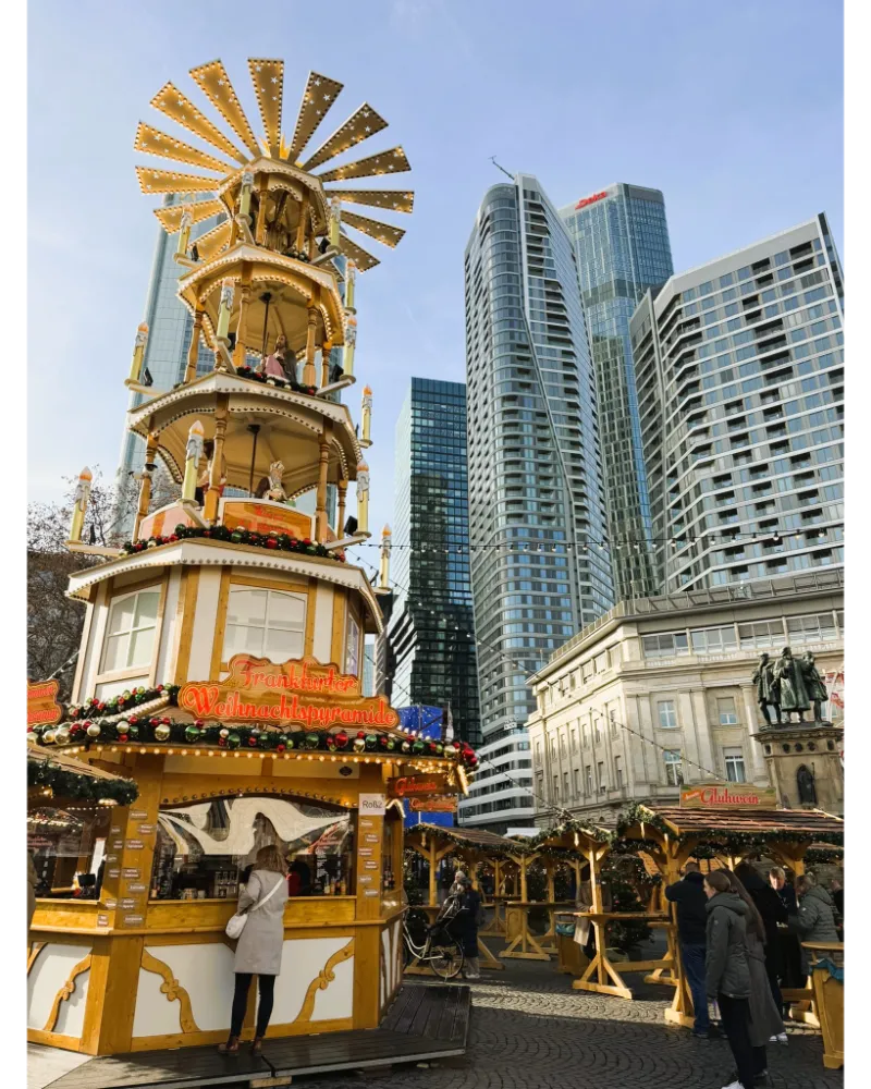 Frankfurt Christmas Market Food Guide - what to eat and drink.